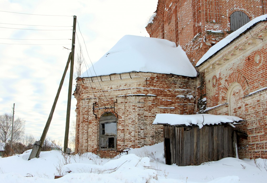 Церковь Рождества Христова, Рождественское (Богородский район, Кировская область). архитектурные детали