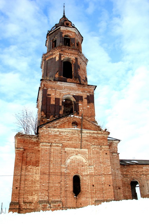 Церковь Рождества Христова, Рождественское (Богородский район, Кировская область). фасады