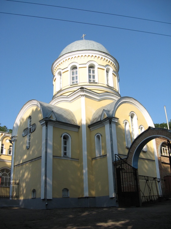 Церковь Благовещения Пресвятой Богородицы (крестильная), Пенза (Пенза, город, Пензенская область). общий вид в ландшафте