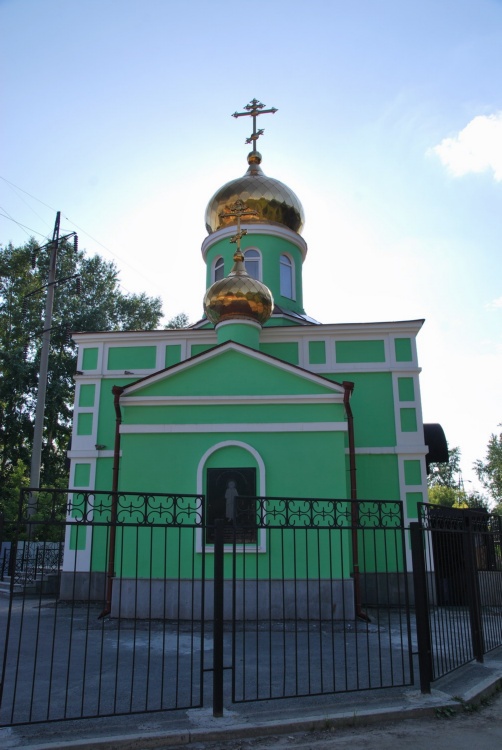 Екатеринбург. Церковь Ксении Петербургской на Восточном кладбище. фасады