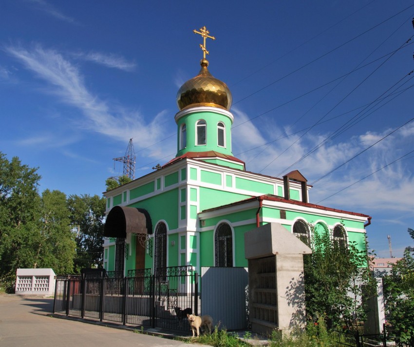 Церковь Ксении Петербургской на Восточном кладбище, Екатеринбург (Екатеринбург (МО город Екатеринбург), Свердловская область). фасады