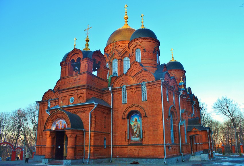 Пенза. Кафедральный собор Успения Пресвятой Богородицы. фасады