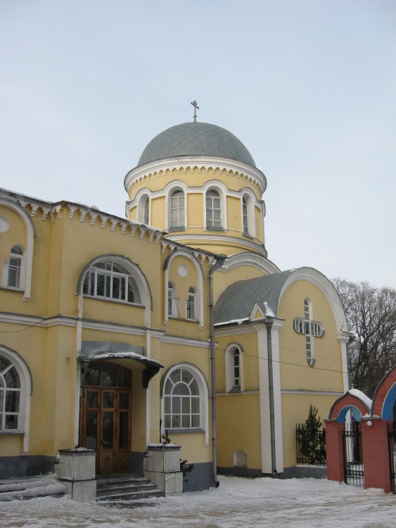 Церковь Благовещения Пресвятой Богородицы (крестильная), Пенза (Пенза, город, Пензенская область). общий вид в ландшафте