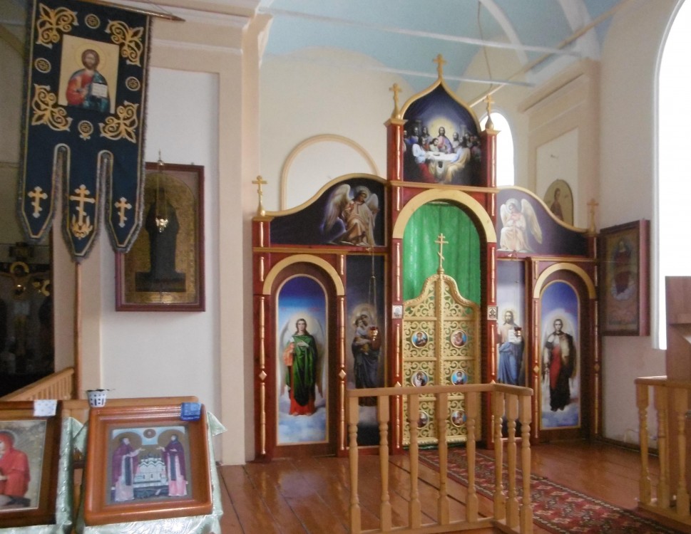 Церковь Боголюбской иконы Божией Матери, Маис (Никольский район, Пензенская область). интерьер и убранство, Придел Собора Архистратига Михаила и прочих Небесных Сил бесплотных