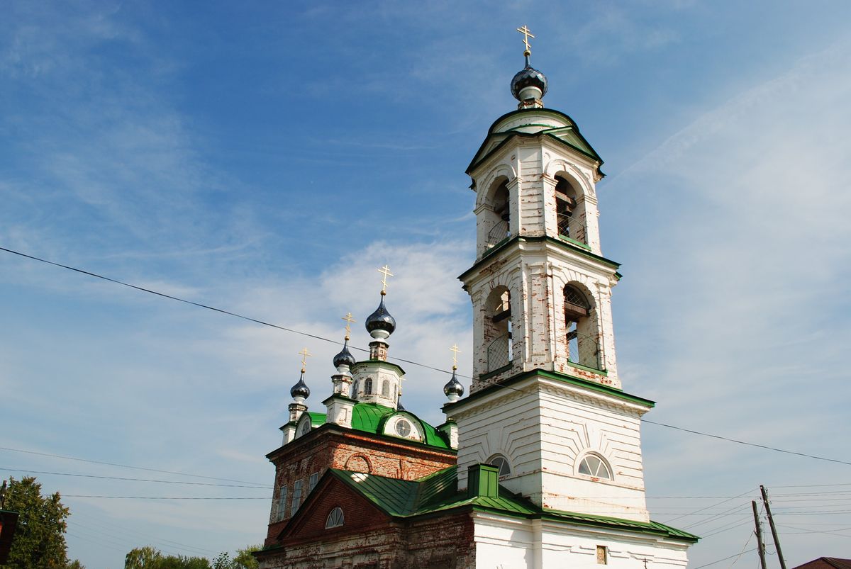 архитектурные детали. Церковь Николая Чудотворца, Неволино (Кунгурский район и г. Кунгур, Пермский край)