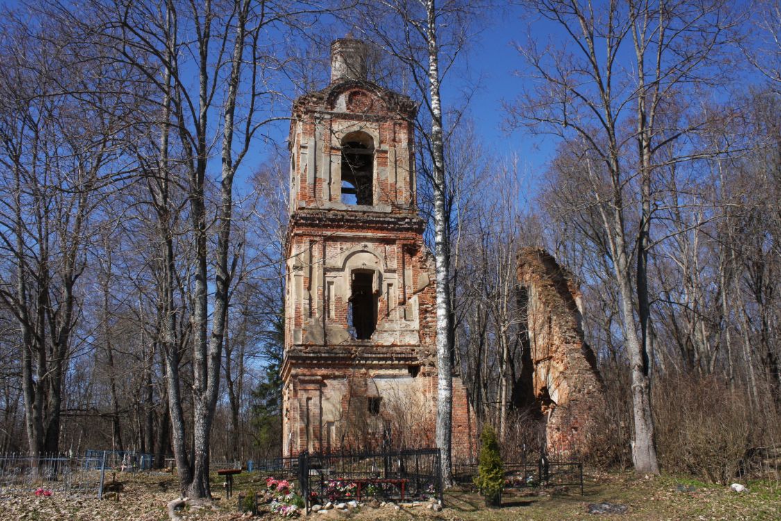Церковь Успения Пресвятой Богородицы, Побухово, урочище (Новодугинский район, Смоленская область). фасады