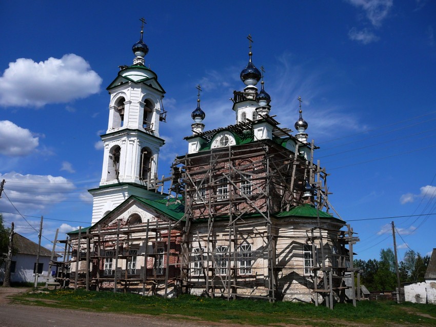 Неволино. Церковь Николая Чудотворца. фасады