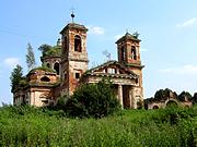 Церковь Троицы Живоначальной, западный фасад и ворота<br>, Федяево, Вяземский район, Смоленская область