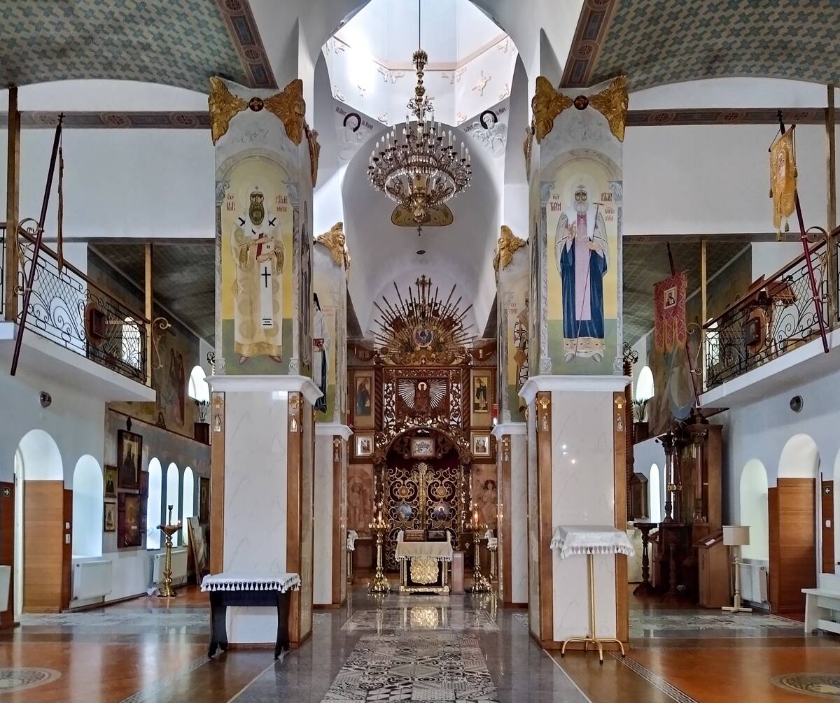 Церковь Рождества Иоанна Предтечи, Уютное (Сакский район, Республика Крым). интерьер и убранство