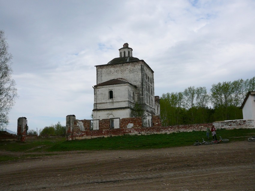Церковь Николая Чудотворца, Медянка (Ординский район, Пермский край). общий вид в ландшафте