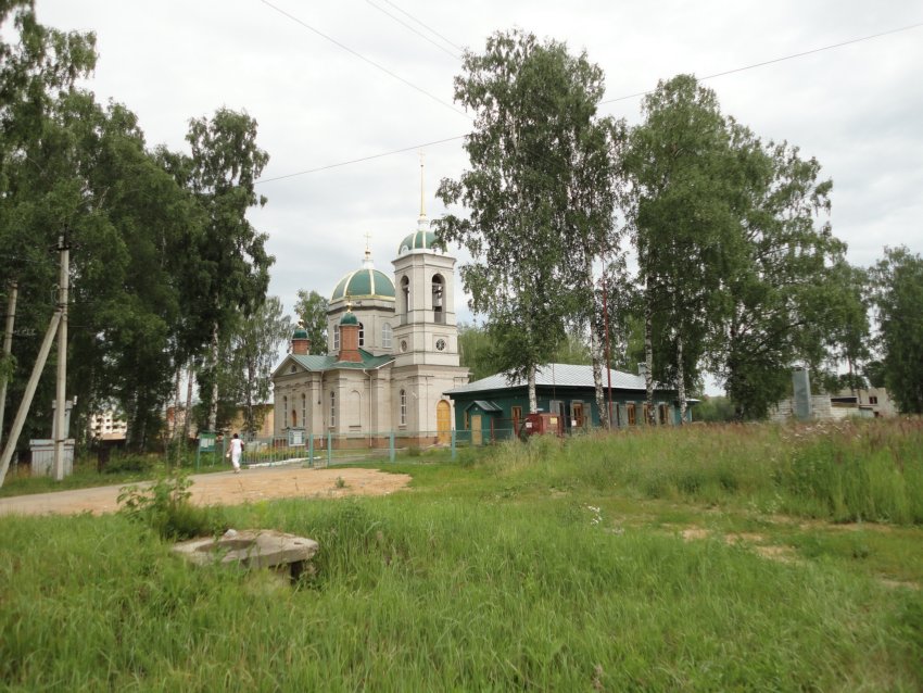 Церковь Серафима Саровского, Кострома (Кострома, город, Костромская область). общий вид в ландшафте