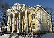 Церковь Тихвинской иконы Божией Матери при бывшем Гарнизонном госпитале, Вид с юго-востока, Великий Новгород, Великий Новгород, город, Новгородская область