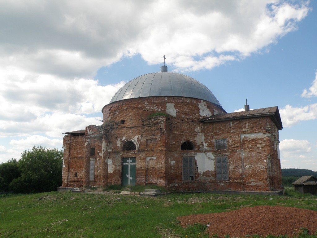 Церковь Николая Чудотворца, Кленовское (Нижнесергинский район (Нижнесергинский МР и Бисертский ГО), Свердловская область). фасады