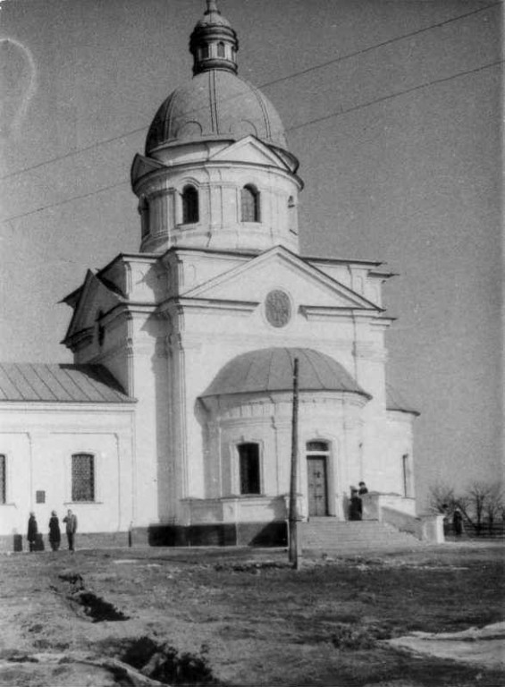 Церковь Трёх Святителей, Лемеши (Черниговский район, Украина, Черниговская область). архивная фотография, Фото 1939 г. Адрес хранения ЦДАКФФД, № 10-223331