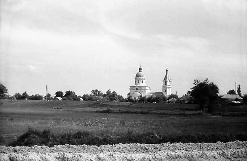 Церковь Трёх Святителей, Лемеши (Черниговский район, Украина, Черниговская область). архивная фотография, Вид с севера, 1960-е г.г.