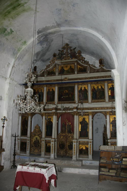Церковь Георгия Победоносца, Негуши (Neguši) (Черногория, Прочие страны). интерьер и убранство