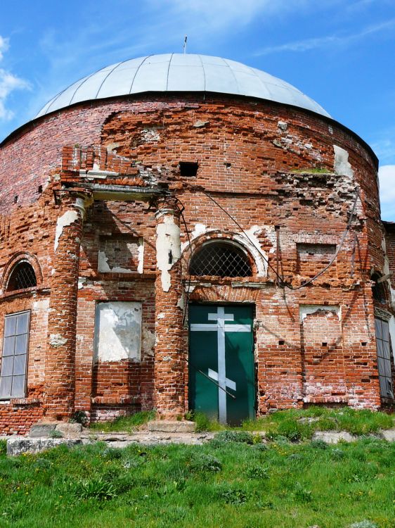 Кленовское. Церковь Николая Чудотворца. фасады