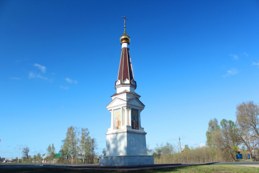 Часовня Спаса Всемилостивого, Иваново (Иваново, город, Ивановская область). общий вид в ландшафте, Вид с северо-востока
