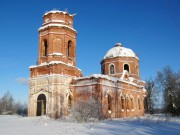 Церковь Казанской иконы Божией Матери, Вид на храм с юго-запада<br>, Большое Плоское, Лихославльский район, Тверская область