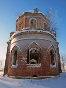 Церковь Казанской иконы Божией Матери, Вид на храм с востока<br>, Большое Плоское, Лихославльский район, Тверская область
