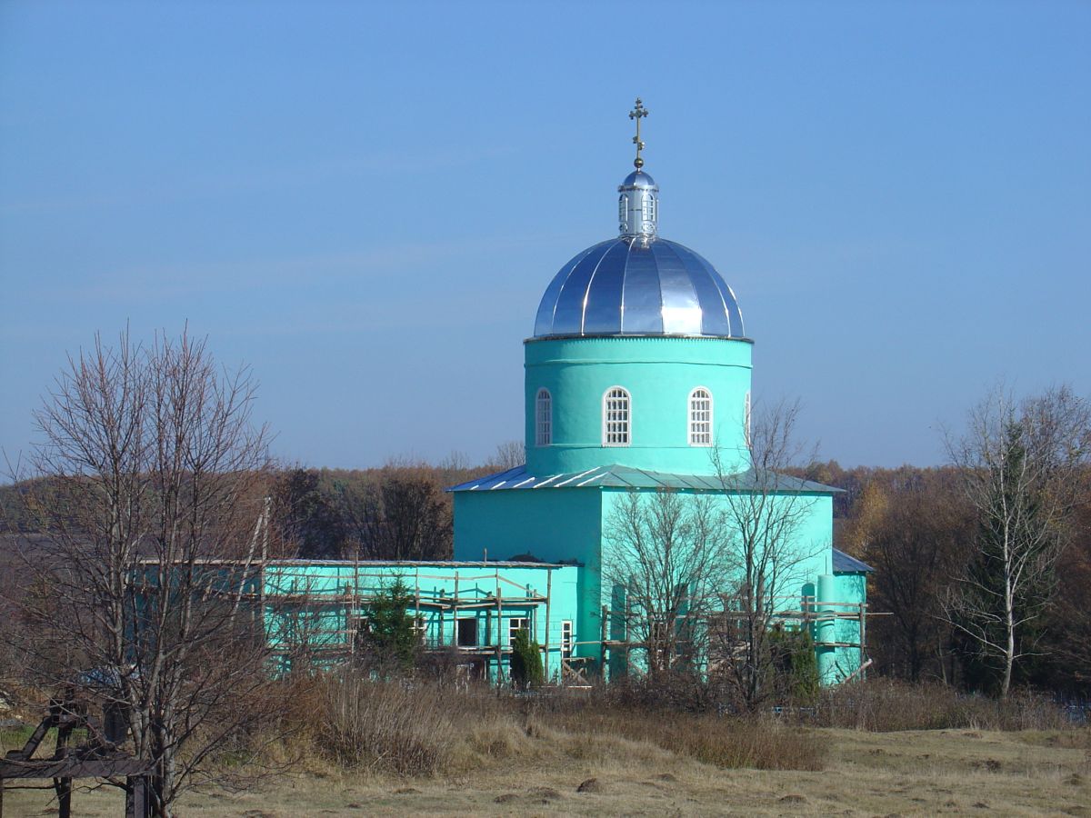 Хмелевое. Церковь Успения Пресвятой Богородицы. фасады