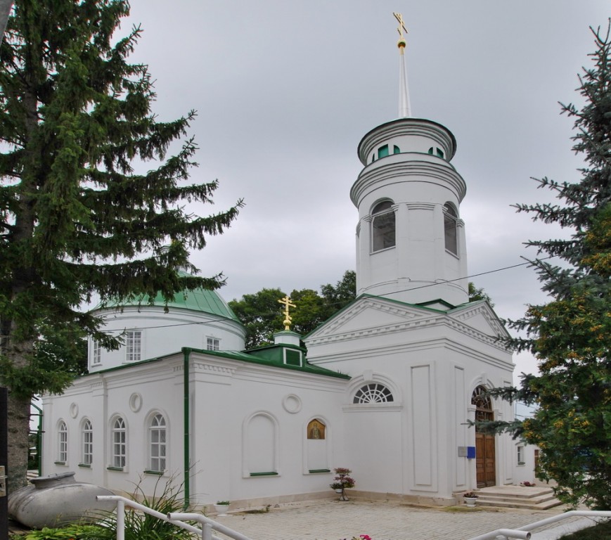 Церковь Сергия Радонежского, Черкассы (Каменский район, Тульская область). фасады
