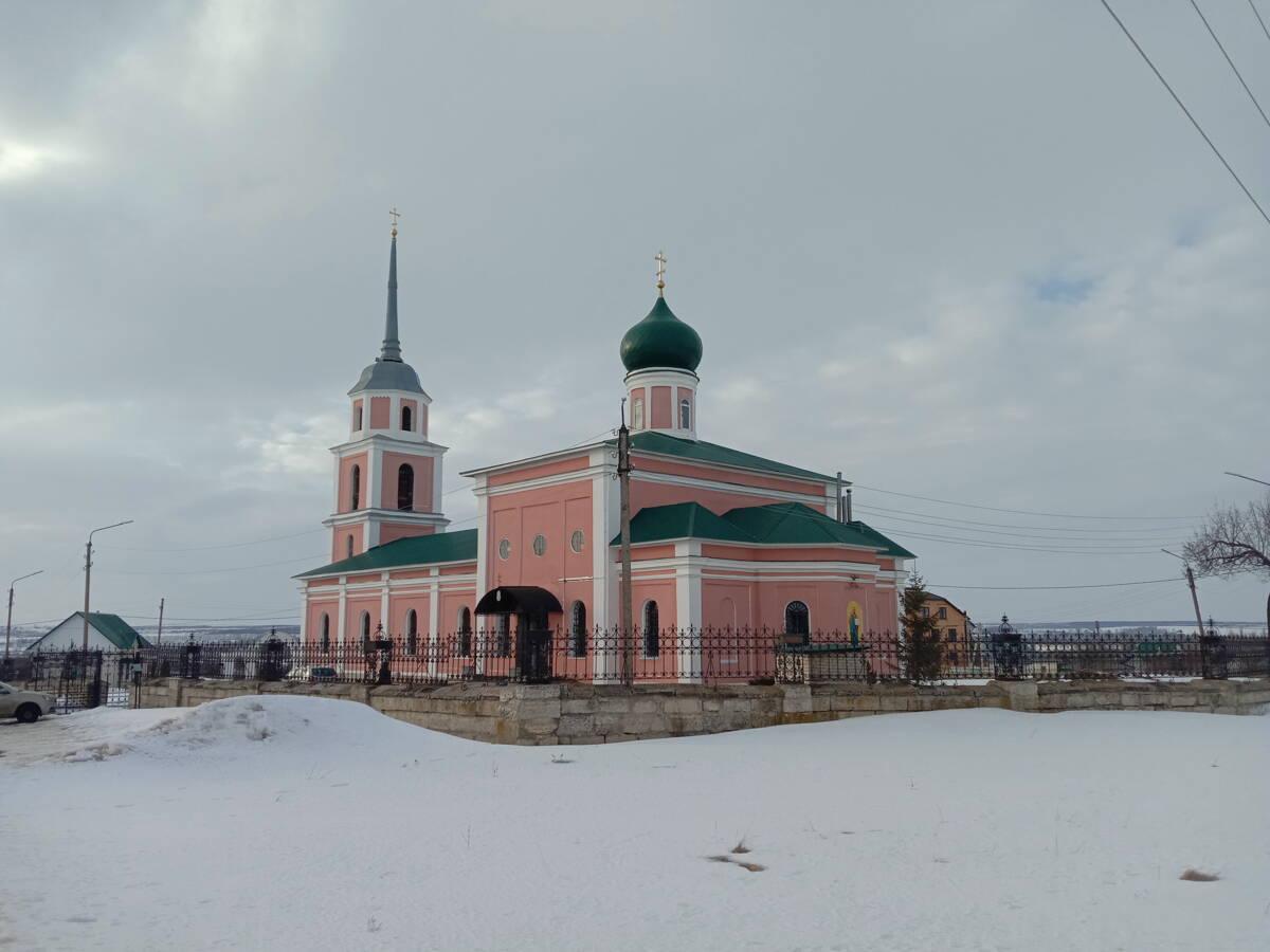 Церковь Димитрия Солунского в Ольшанце, Елец (Елецкий район и г. Елец, Липецкая область). фасады