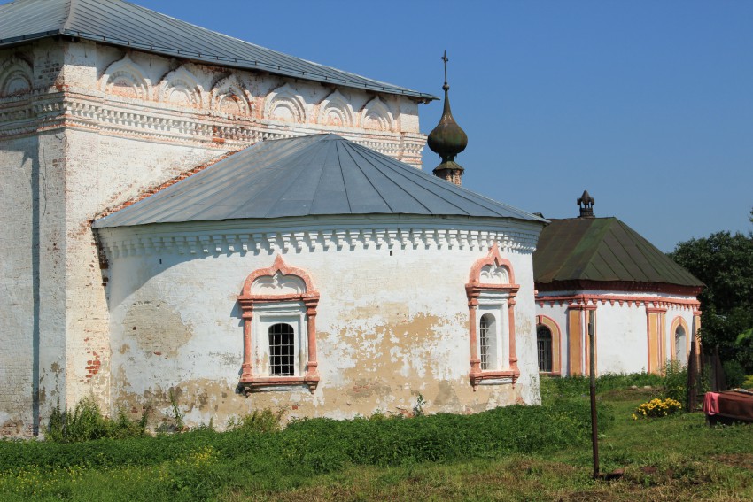Храмовый комплекс. Церкви Николая Чудотворца и Рождества Христова, Суздаль (Суздальский район, Владимирская область). архитектурные детали