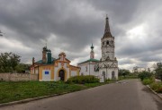 Храмовый комплекс. Церкви Николая Чудотворца и Рождества Христова, Вид с севера<br>, Суздаль, Суздальский район, Владимирская область