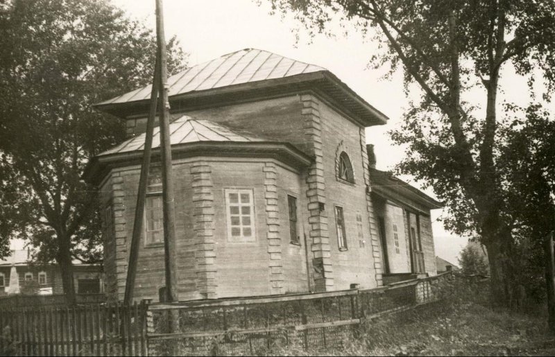 Церковь Макария Египетского, Советная (Суксунский район, Пермский край). архивная фотография, Фото 1960-ых годов из фондов Пермского краеведческого музея