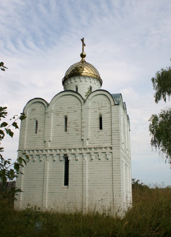 Часовня Бориса и Глеба, Кидекша (Суздальский район, Владимирская область). фасады, Вид с юга