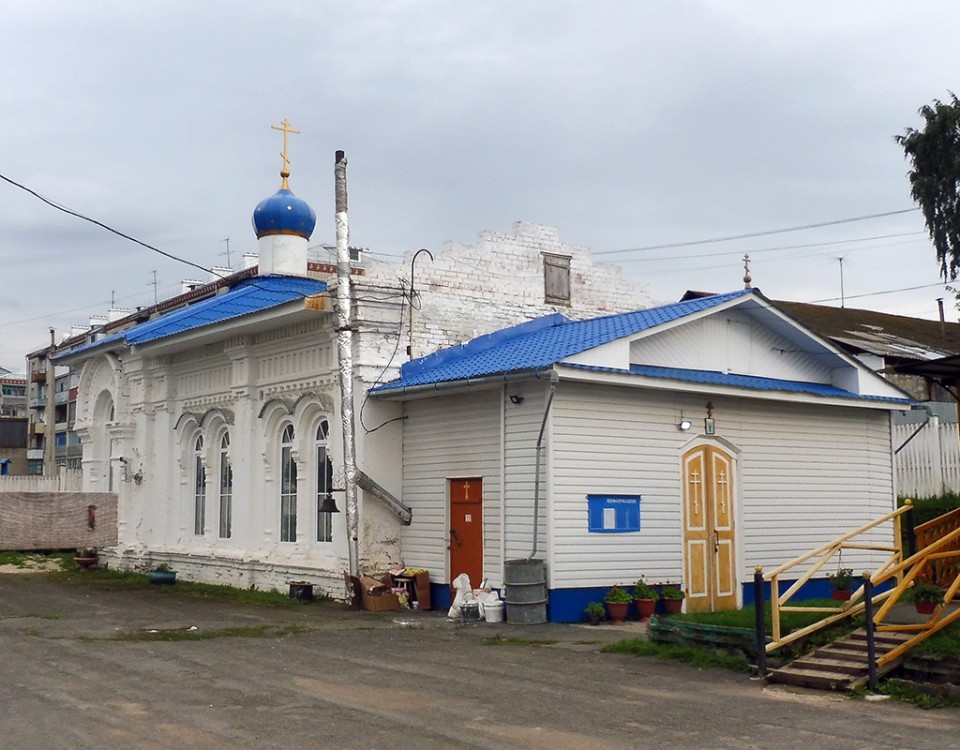 Берёзовая Роща. Церковь Покрова Пресвятой Богородицы. фасады