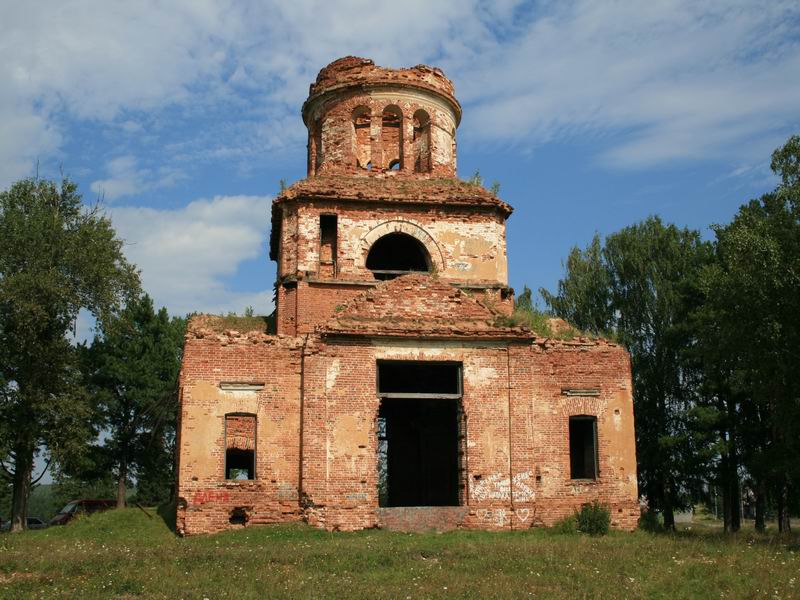 Церковь Зачатия Иоанна Предтечи, Верхняя Баранча (Кушва (Кушвинский ГО и ГО Верхняя Тура), Свердловская область). фасады