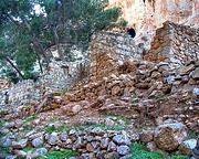 Церковь Кириака Отшельника - Иудейская пустыня, Вади Кельт (Нахаль Прат) - Палестина - Прочие страны