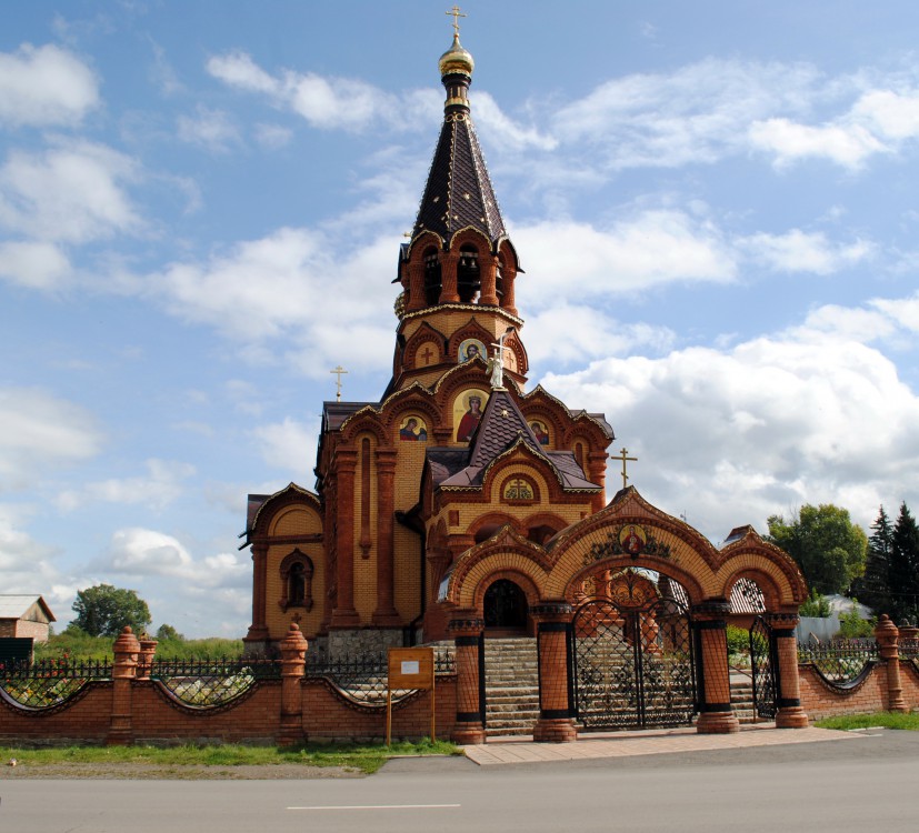 Церковь Екатерины Александрийской, Сростки (Бийский район и г. Бийск, Алтайский край). фасады