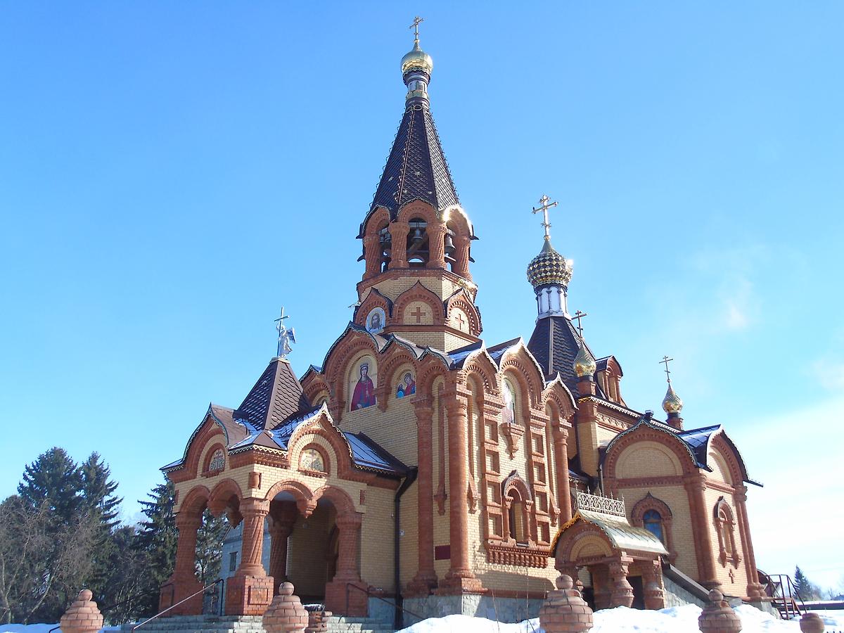 фасады. Церковь Екатерины Александрийской, Сростки (Бийский район и г. Бийск, Алтайский край)