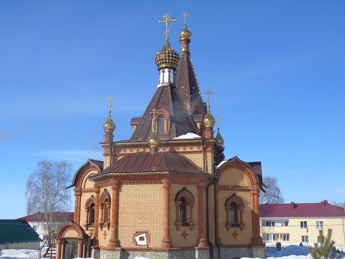 фасады. Церковь Екатерины Александрийской, Сростки (Бийский район и г. Бийск, Алтайский край)