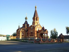 Сростки. Церковь Екатерины Александрийской