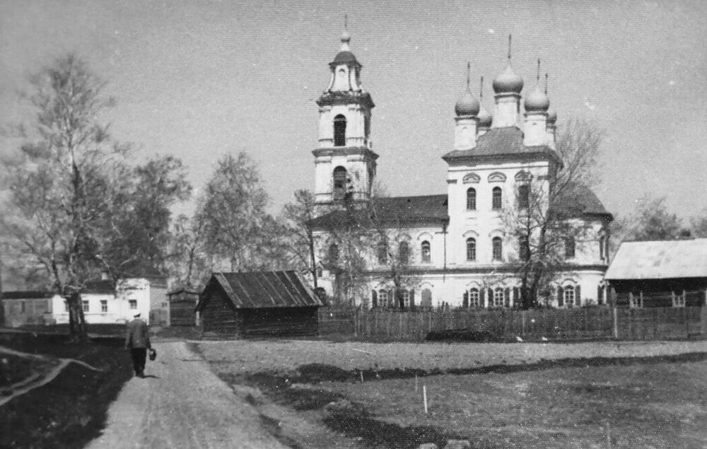 Церковь Успения Пресвятой Богородицы, Балобаново (Рыбинск, город, Ярославская область). архивная фотография, Фото с сайта: https://pastvu.com/p/1827662