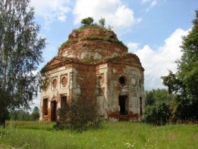 Мошевая (Слобода). Церковь Владимирской иконы Божией Матери