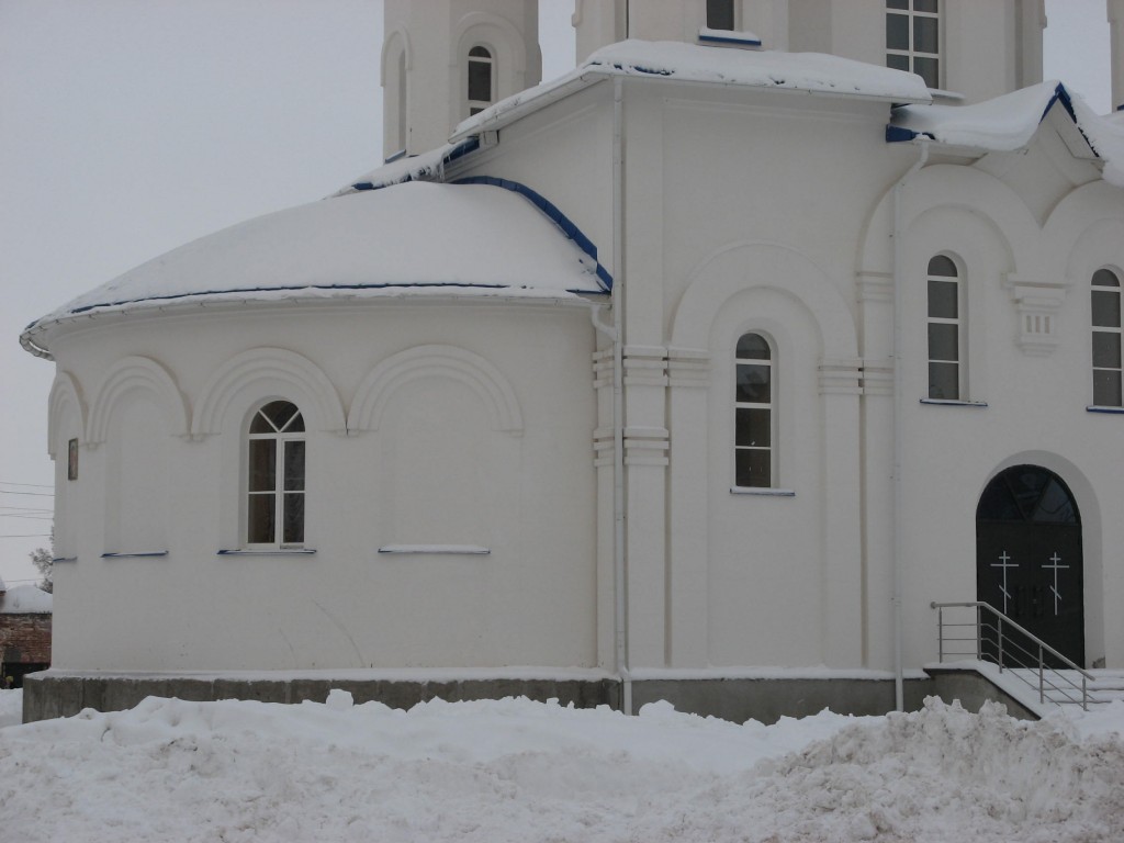 Елабуга. Елабужский Казанско-Богородицкий женский монастырь. Церковь Казанской иконы Божией Матери. архитектурные детали, Апсида церкви