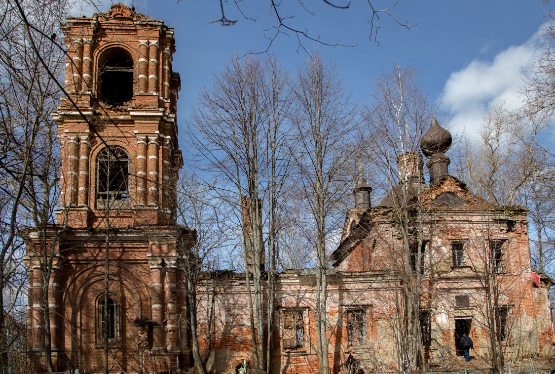 Церковь Сретения Господня, Курышино (Угличский район, Ярославская область). архитектурные детали
