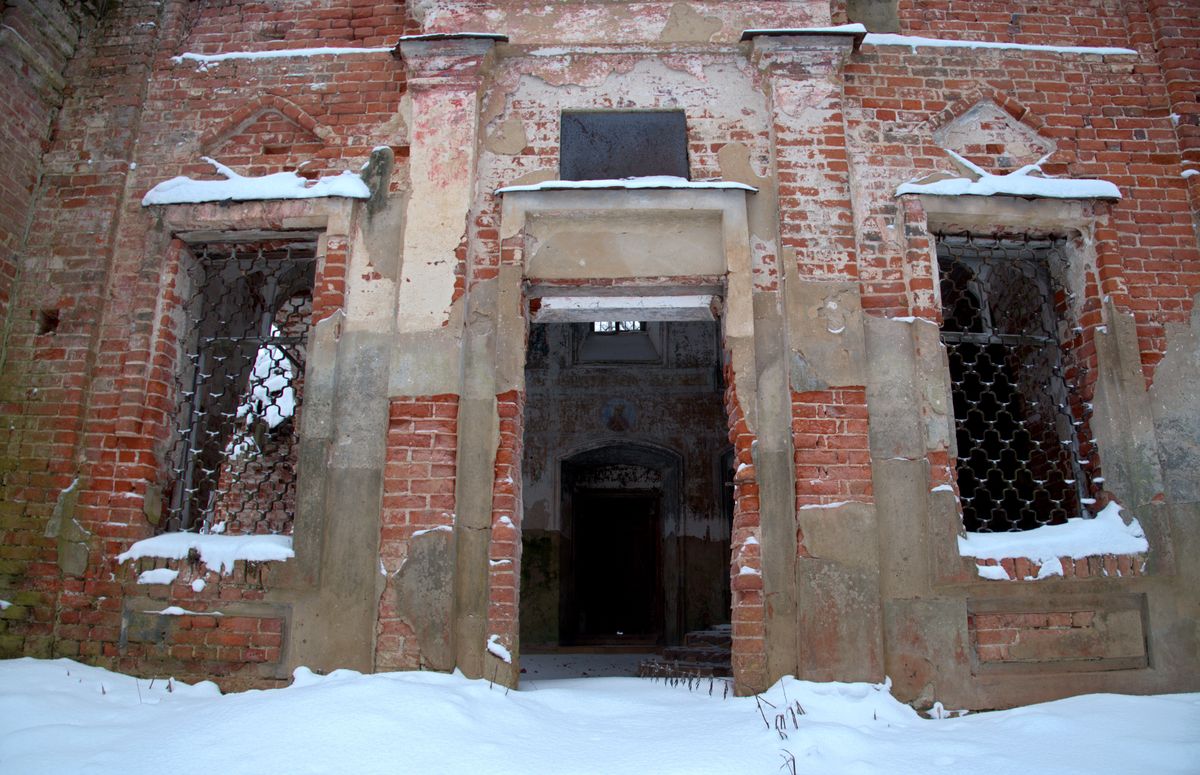 архитектурные детали. Церковь Сретения Господня, Курышино (Угличский район, Ярославская область)