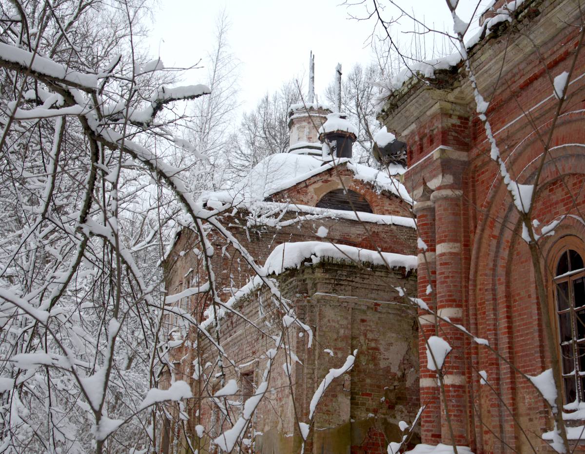 архитектурные детали. Церковь Сретения Господня, Курышино (Угличский район, Ярославская область)