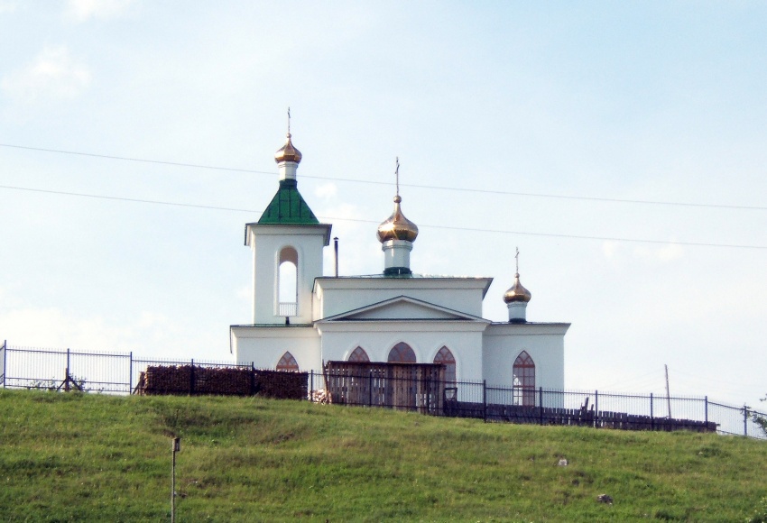 Нижнее Село. Церковь Михаила Архангела (новая). фасады