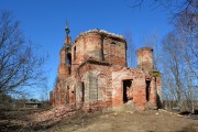 Церковь Рождества Пресвятой Богородицы, Вид с юго-востока<br>, Гора Пневиц, Калязинский район, Тверская область