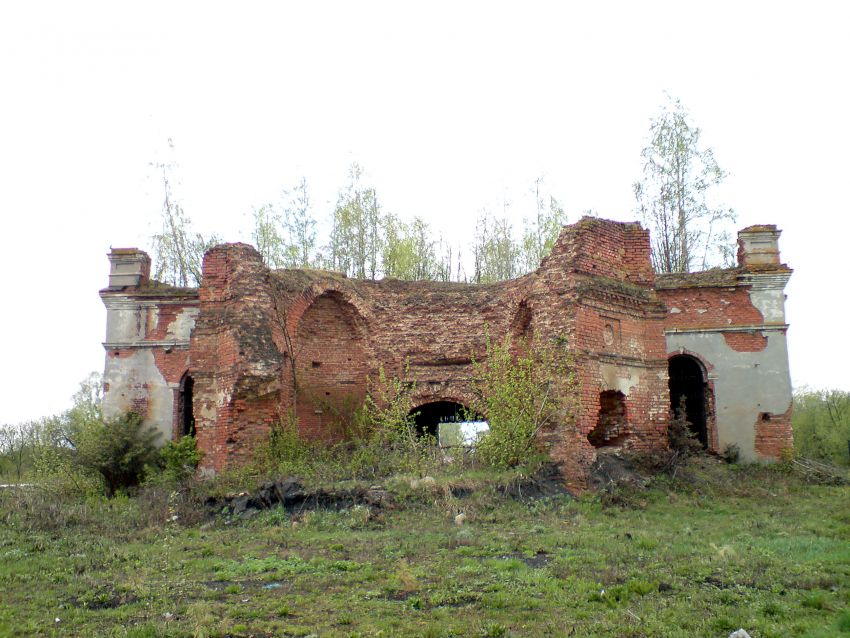 Церковь Димитрия Солунского, Горлово (Скопинский район и г. Скопин, Рязанская область). фасады