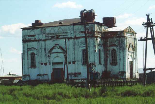 Костылево. Церковь Вознесения Господня. фасады, начало восстановления