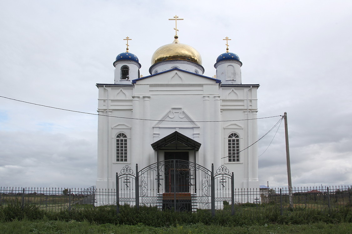 Церковь Вознесения Господня, Костылево (Куртамышский район, Курганская область). фасады, Западный фасад