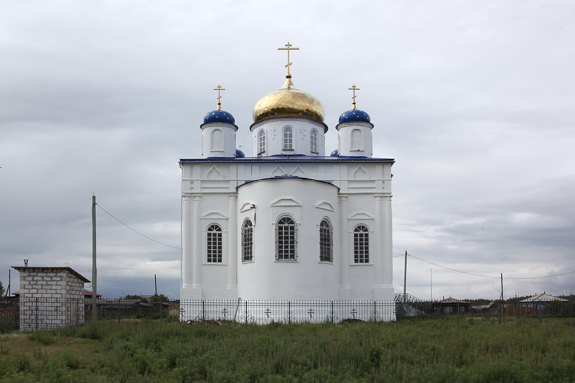 Церковь Вознесения Господня, Костылево (Куртамышский район, Курганская область). фасады, Восточный фасад